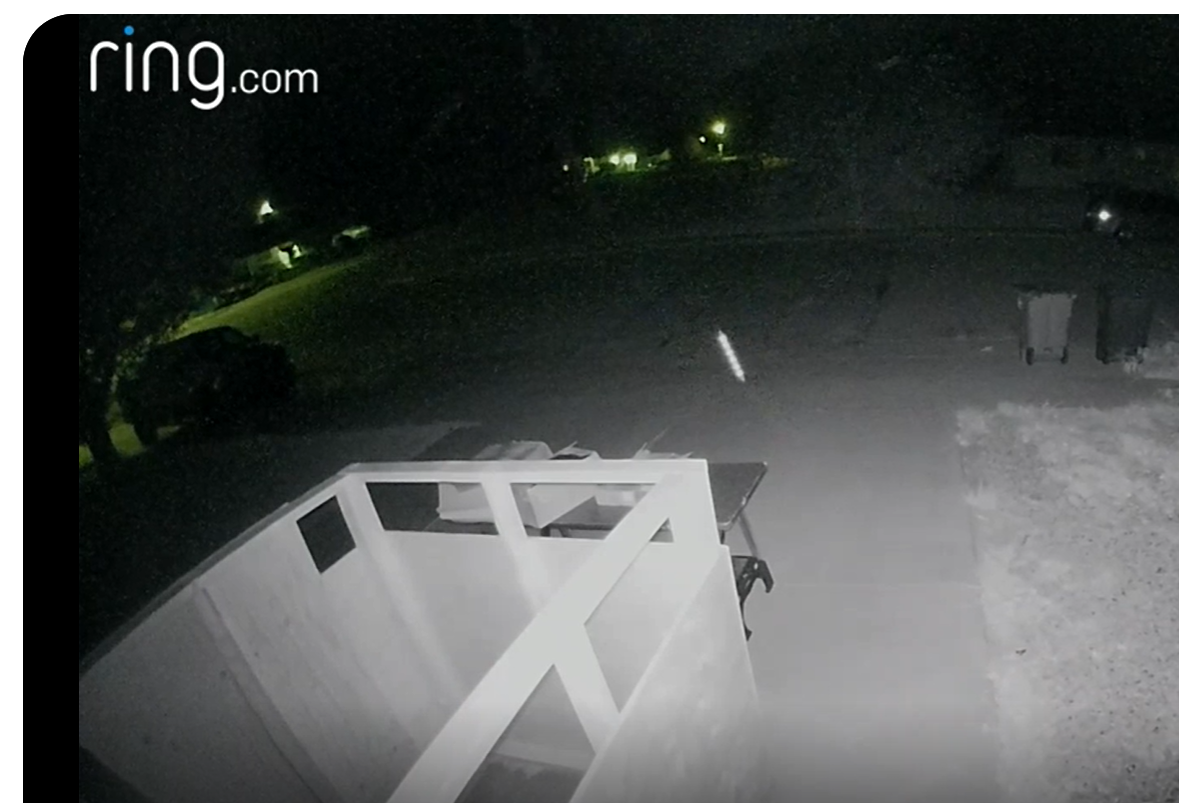 Dancing orbs? Any ideas on what this is? On my ring cam at about 4 am
